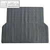 cartrend KFZ-Kofferraummatte, zuschneidbar, rutschfest, PVC, schwarz, 74913