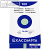 Exacompta Karteikarten DIN A7, blanko, Papier 205 g/qm, gr?n, 100 St?ck, 13340B