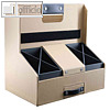 Oxford | 2in1 Schreibtisch-Organizer & Laptophalterung, Karton, natur, 400177862
