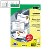 PC-Visitenkarten Selbstdruck, Edelkarton 200 g/m?, 85 x 55 mm, hochwei?, 150 St?