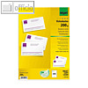 Sigel PC-Visitenkarten, 200 g/m?, 85x55mm, hochwei?, 600 St?ck, DP939