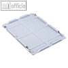 allit St?lpdeckel ProfiPlus EuroBox Lid A 400, grau, 456790