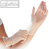 Einmalhandschuhe "IDEAL FIT", Größe: XL, Vinyl, transparent, 50 Paar, 26902