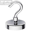 Westcott Hakenmagnet, Durchmesser: 48 mm, max. 60kg, silber, E-10830 00
