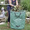 Gartensack, 272 Liter, max. 65kg, 67x76 cm, rei?fest, Griffe, PP, gr?n, 998001