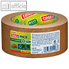 Verpackungsklebeband "ecoLogo", 50 mm x 50 m, bis 10kg, braun, 58291-00000-00