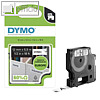 Dymo D1-Schriftband, permanent haftend, 12 mm x 5.5 m, schwarz auf wei?,S0718060
