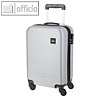 JSA Reisetrolley, Gr??en L - 75 x 49 x 30 cm, ABS, silber, 45601