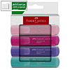 Faber Castell Textmarker Textliner 48 4er-Set Pastell