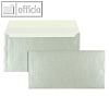 officio Briefumschlag, DIN lang, Haftklebung, 90 g/qm Offset, silber, 100 Stück