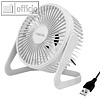 LogiLink USB-Schreibtisch-Ventilator, (?)152 mm, 40 dB, ABS, wei?, UA0403
