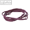 officio Gummib?nder, 200 x 6 mm, rot, 500 g/Karton, 7521