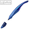 Tintenroller - Rechtsh?nder, Strichst?rke 0.5 mm, Tinte blau, nachf?llbar, blau