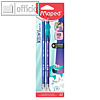 Maped Bleistift, H?rte: HB, Radierer, sortiert, 2er Blister, 853500