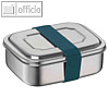 Brotdose THERMOcaf? SANDWICH BOX, 1 Liter, Edelstahl, petrol, 4168.255.100