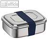 Brotdose THERMOcafé SANDWICH BOX, 0.8 Liter, Edelstahl, blau, 4168.259.080