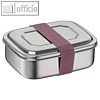 Brotdose THERMOcafé SANDWICH BOX, 0.8 Liter, Edelstahl, rosa, 4168.284.080