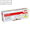 OKI Lasertoner, gelb, f?r C5850/C5950, 43865721