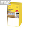 Avery Zweckform Frankier-Etiketten - doppelt, 163 x 43 mm, 1.000 St?ck, 3433
