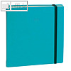 EXECUTIF PRESTIGE Terminkalender 16 x 16 cm - 1 Woche / 2 Seiten, SILK t?rkis