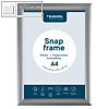 Informations-/Plakatrahmen, DIN A4, Innen, Rahmenprofil 25 mm, Alu, silber eloxi
