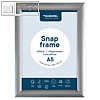 Informations-/Plakatrahmen, DIN A5, Innen, Rahmenprofil 25 mm, Alu, silber eloxi
