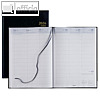 Buchkalender "OMEGA 30", 1 Woche/2 Seiten, 210 x 290 mm, schwarz