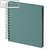 WIRE-O Fotoalbum S.O.H.O., 60 Seiten, 180 x 180 mm, opal, 3er Pack, 1329452385