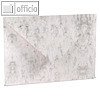 Versandtaschen C4, Spitzklappe nassklebend, 160g/m? gerippt, marmor grau, 50 St.