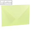 Versandtaschen C4, Spitzklappe nassklebend, 160g/m? gerippt, pistache, 50 St.