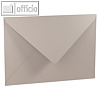 Versandtaschen C4, Spitzklappe nassklebend, 100g/m? gerippt, taupe, 50 St.