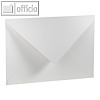 Versandtaschen C4, Spitzklappe nassklebend, 100g/m? gerippt, wei?, 50 St.