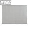 officio Schreibunterlage ohne Folie, 65 x 52 cm, grau