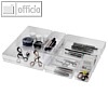 Schubladeneinsatz-Set "the organizer", B 228 x T 227 H 137 mm,13 F?cher, 5 Gr??e
