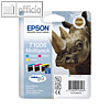 Epson Tintenpatrone Multipack, cyan, magenta, gelb, 3 x 11.1 ml, C13T10064010