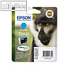 Epson Tintenpatrone T0892, cyan, 3.5 ml, C13T08924011