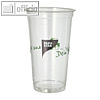 Kaltgetr?nkebecher, 0.5l, ?9.5 x H16.2 cm, PLA-Kunststoff/Mais, glasklar, 800St.