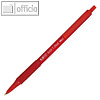 BIC Druckkugelschreiber Soft Feel Clic Grip, rot, 1 Stück, 8373991