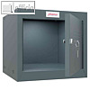 W?rfel-Schlie?fachschrank, 44 l, 40 x 40 x 40 cm, Schl?sselschloss, Stahl, anthr