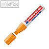 Edding Window Kreidemarker 4090, neon-orange, Keilspitze 4 - 15 mm, 4090 066