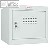 W?rfel-Schlie?fachschrank, 44 l, 40 x 40 x 40 cm, Schl?sselschloss, Stahl, hellg