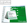 H?llen f?r Tisch-Flipchart DIN A4 quer, s?urefreies Polypropylen, 10er-Pack