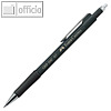 Faber-Castell TK-Fine Grip 1347 mit Radierer, schwarz, 134799