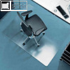 Bodenschutzmatte f?r Teppichb?den, 1.800 x 1.200 mm, PET, transparent, 17-1800