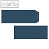 officio Versandtaschen, 125 x 312 mm, nassklebend, 120g/qm, nachtblau, 500 St?ck