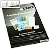 Laminiertaschen im Visitenkartenformat, 6 x 9 cm, gl?nzend, 2 x 125 mic, 100 St.