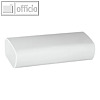 officio Zeitungsfach 4900 W, 36 x 14.5 x 10.7 cm, Kunststoff, wei?, 4900 W