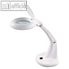 unilux LED-Lupenleuchte MINI ZOOM, 2 Linsen, 5.9W, (H)30 cm, wei?, 400108074