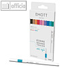 Fineliner Pastel Colors, Strichst?rke 0.4 mm, Strichfarbe sortiert, 10er Set