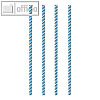Papstar Strohhalme Bayrisch Blau, (?)6 mm x (L)20 cm, Papier, 1.000 St?ck, 89971
